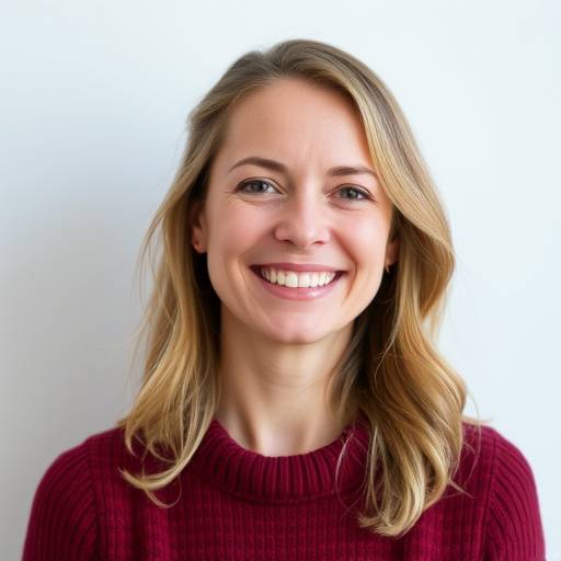 Portrait of Anya Petrova, co-founder and studio director, with a warm smile.